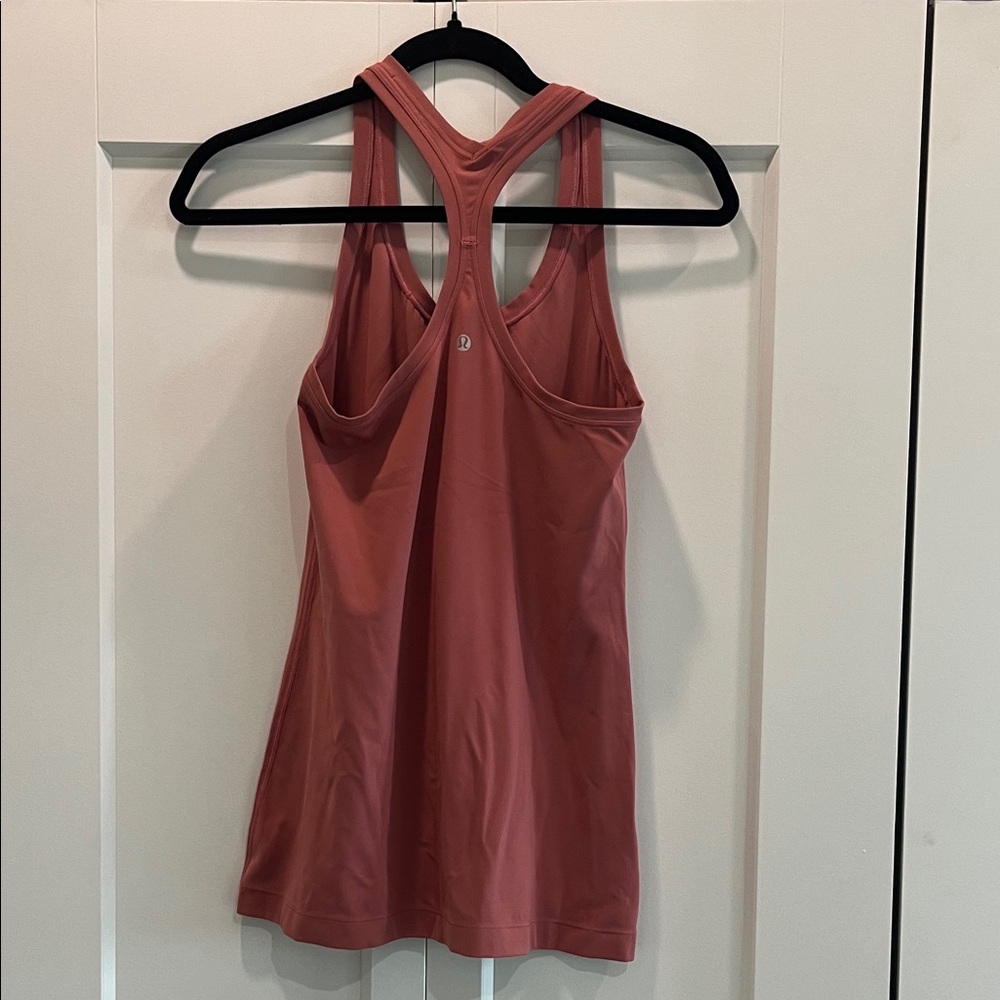 lululemon athletica Women's mauve Cool Racerback Tank Top, Size 10